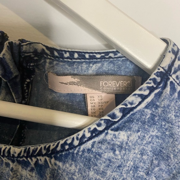 Forever 21 Denim Shirt - Picture 3 of 3